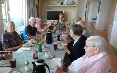 Frühstück in der Tagespflege