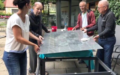 Voller Arbeitseinsatz